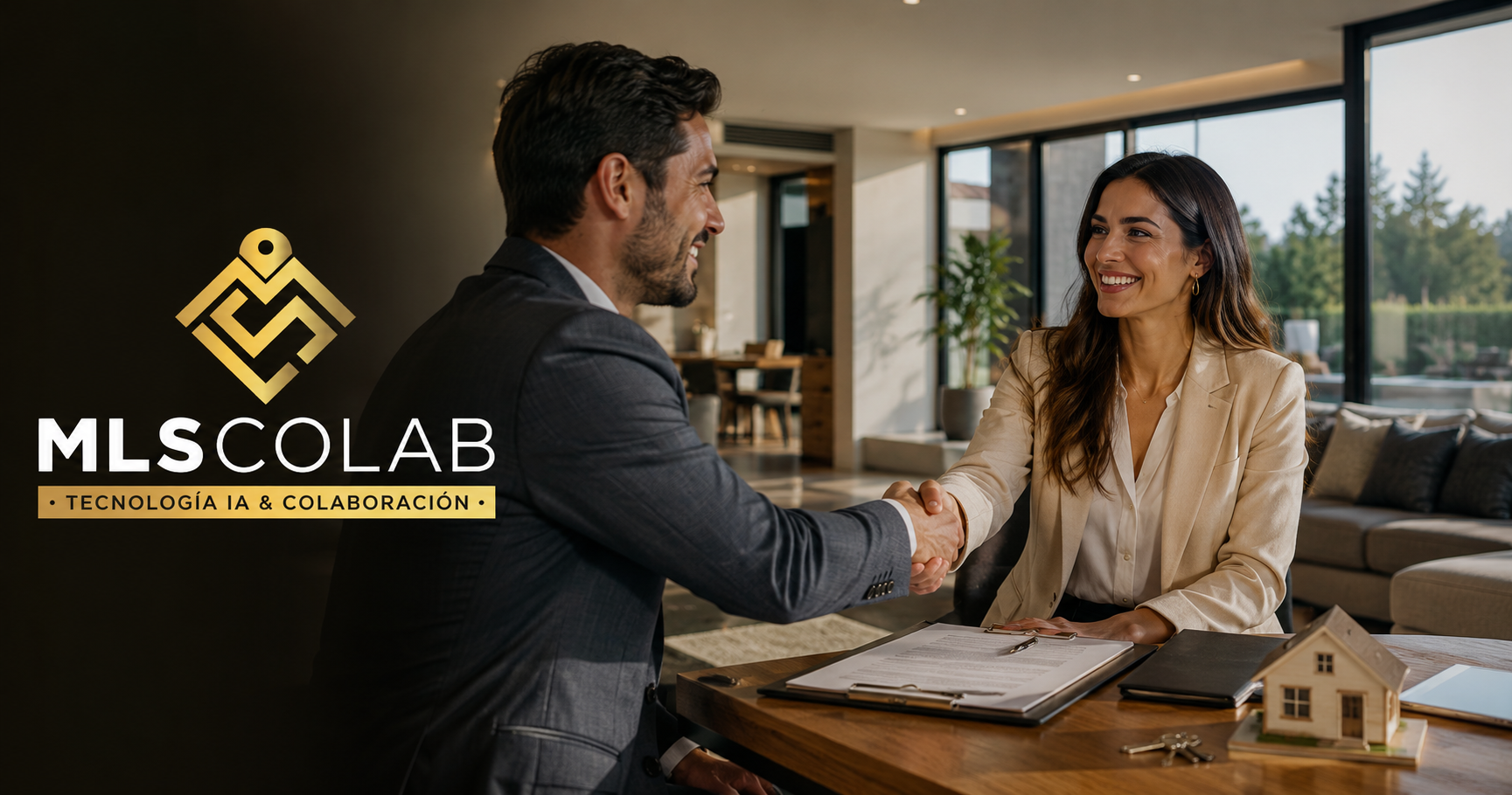 Agentes inmobiliarios listos para hacer una colaboración inmobiiaria en Chile